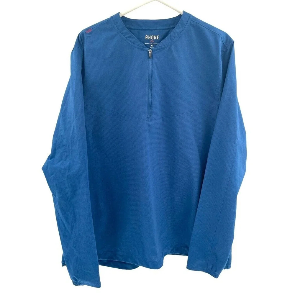Rhone Men’s M19 Approach Air 1/4 Zip Lightweight Performance Pullover Size XL